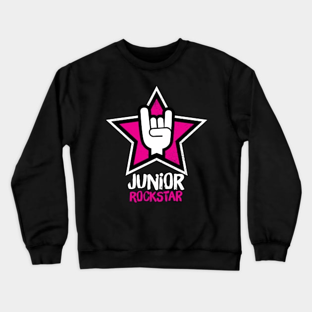 Junior Rock Star Crewneck Sweatshirt by Aldebaran